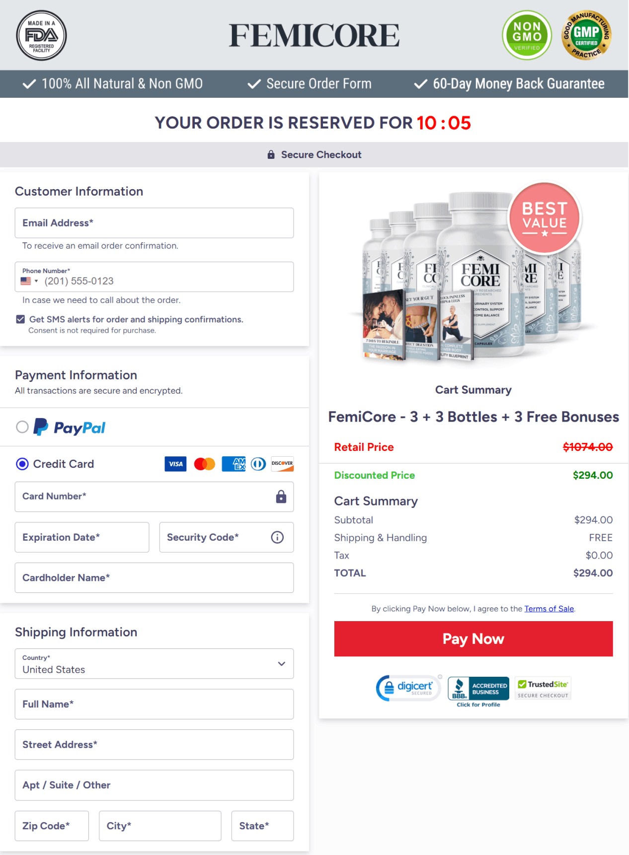 order page